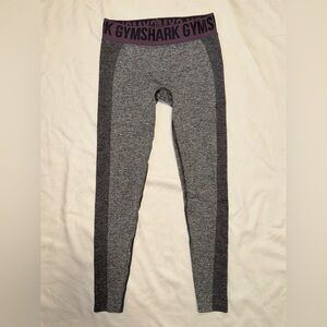 Gymshark Women’s Athletic Leggings Gray and Purple